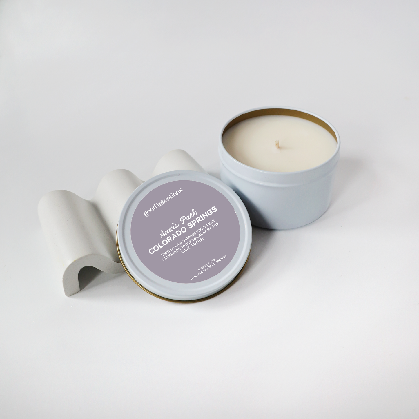 Acacia Park Tin Candle