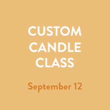 Candle Class - September 12 @ 11 AM