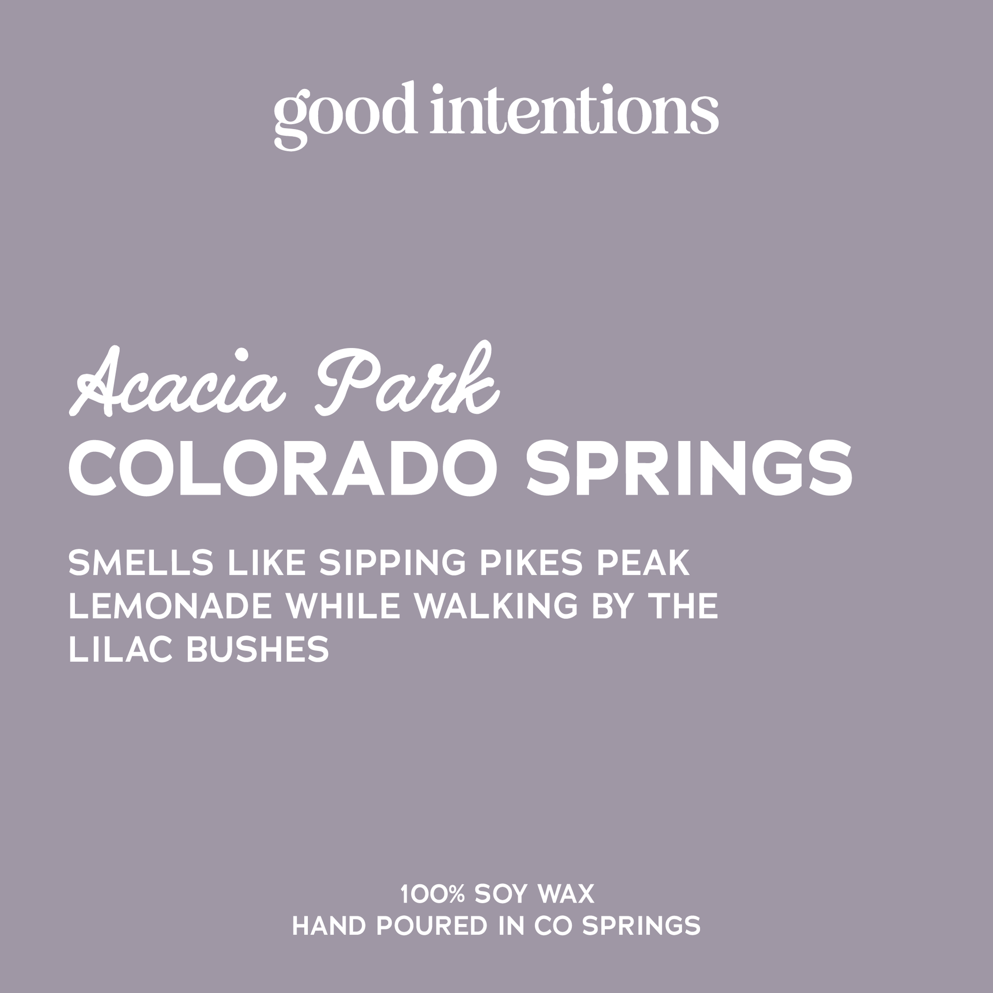 Acacia Park Candle