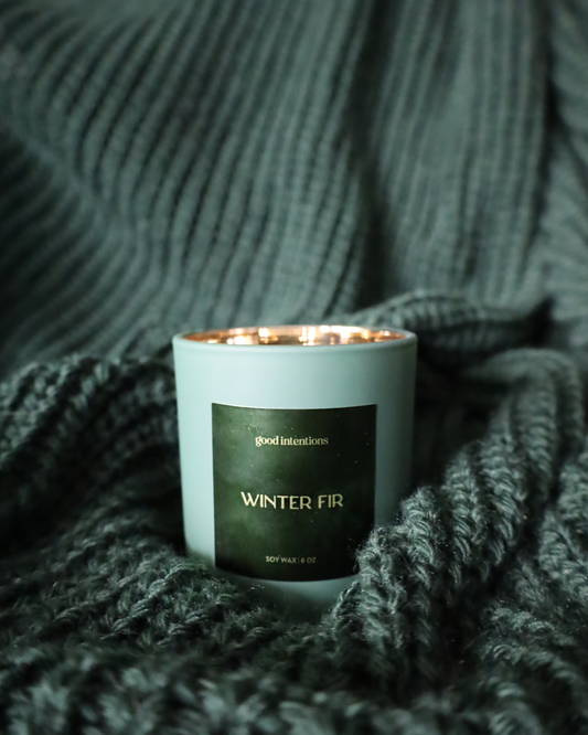 Winter Fir Candle