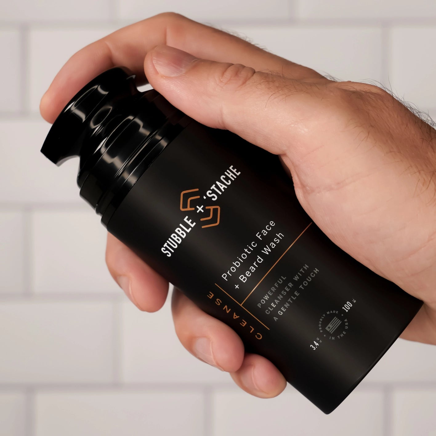 Cleanse: Probiotic Face + Beard Wash