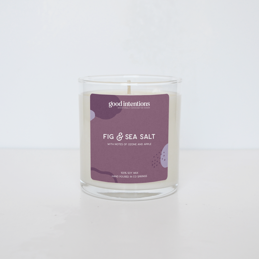 Fig & Sea Salt Candle